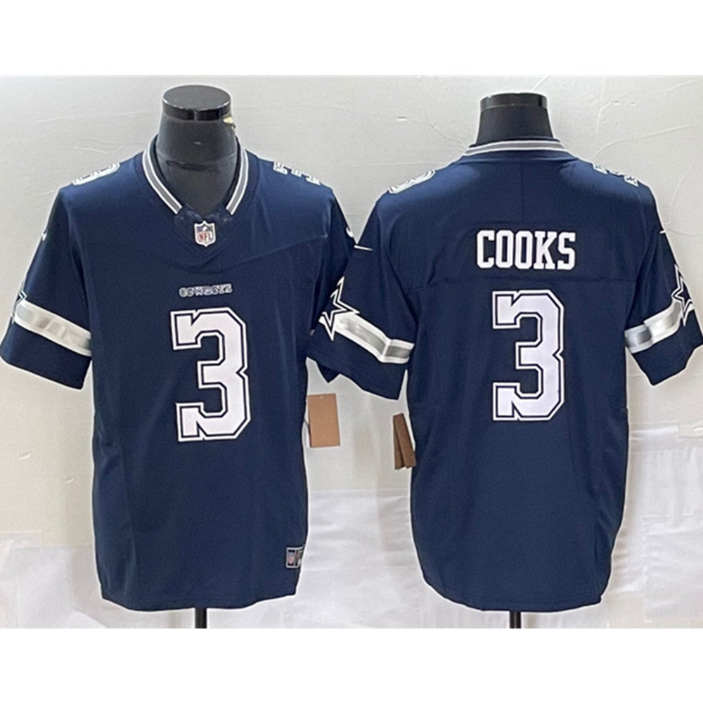 Men's Nike Micah Parsons Navy Dallas Cowboys Vapor F.U.S.E. Limited Jersey