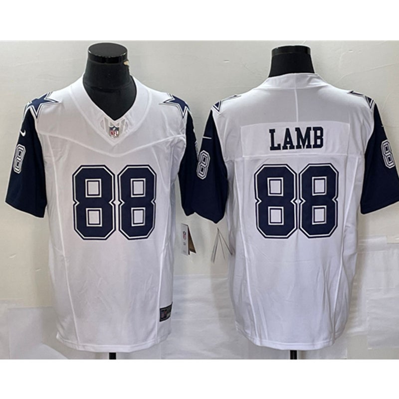 NFL Dallas Cowboys (Ceedee Lamb) Men's Game Football Jersey.