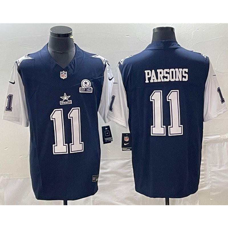 Nike Men's Dallas Cowboys Dak Prescott #4 Vapor Limited Navy Jersey