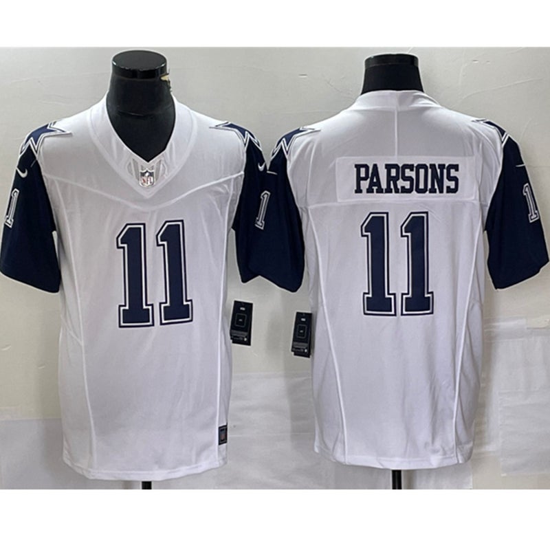 Dallas Cowboys Men's Nike Micah Parsons Navy Game Jersey
