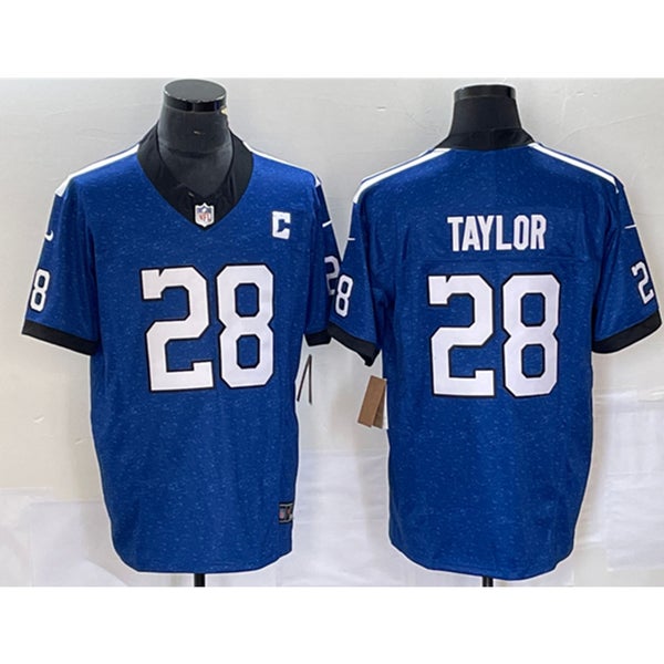 Men's Nike Jonathan Taylor White Indianapolis Colts Vapor F.U.S.E. Limited  Jersey