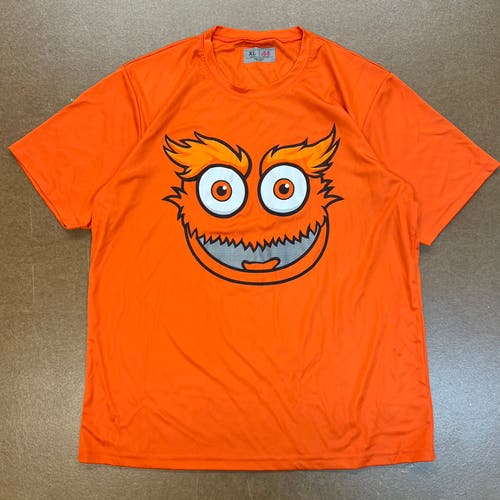 Philadelphia Flyers Gritty Big Face Screenprint Youth Tshirt from a4.com WITH MINOR DEFECTS