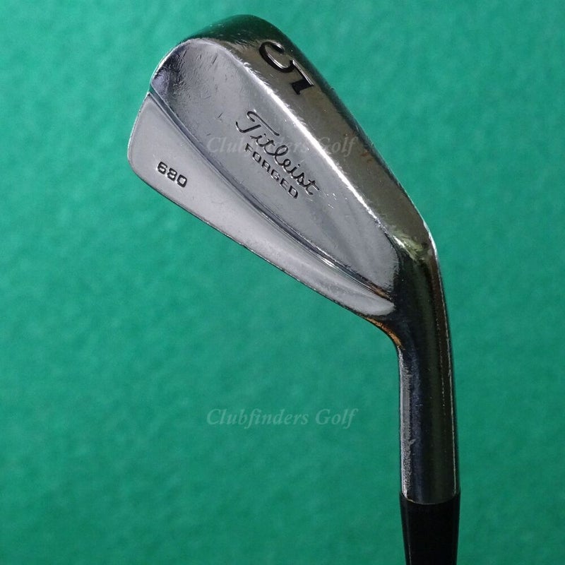 Titleist 680 Forged Single 7 Iron True Temper Dynamic Gold S300 Steel Stiff