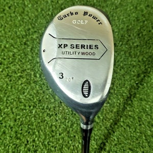 Turbo Power XP Series 3 Hybrid 20* RH / Stiff Graphite ~40.75" / NEW GRIP/jd1318