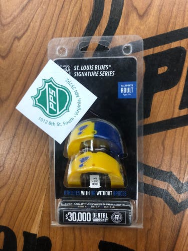 New NHL Adult Mouthguards St. Louis Blues.