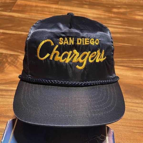 VTG San Diego Chargers NFL Sports Specialties Single Line Script Hat  Snapback