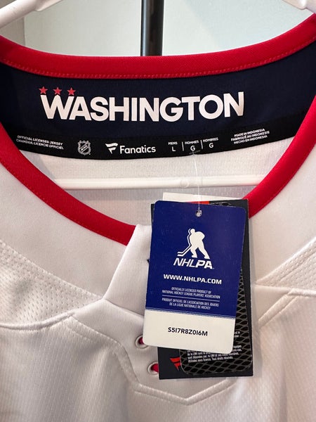 NHL '22-'23 Stadium Series Washington Capitals Alex Ovechkin #8 Replica Jersey, Men's, Large, White