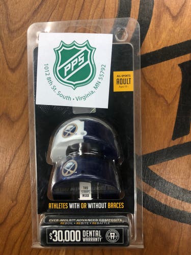 New NHL Adult Mouthguards Buffalo Sabres.