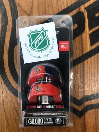 New NHL Adult Mouthguards Florida Panthers.