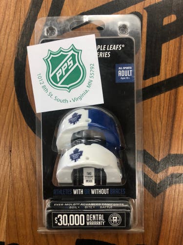 New NHL Adult Mouthguards Toronto Maple Leafs.