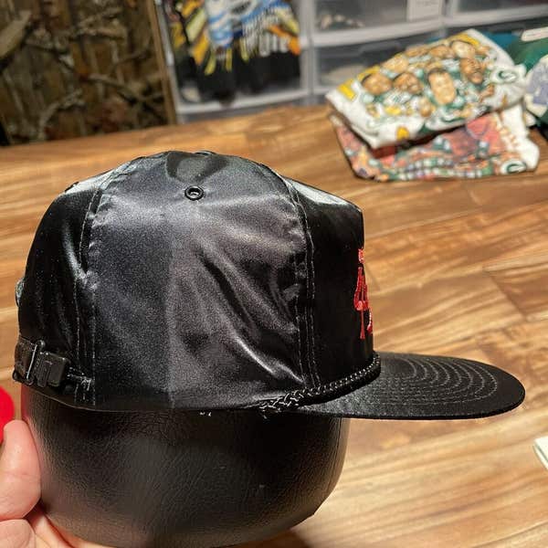 Casquette Style Rope Duckster En Cuir Vintage Années 1990 - Erickson Metals, Modèle Sans Marque