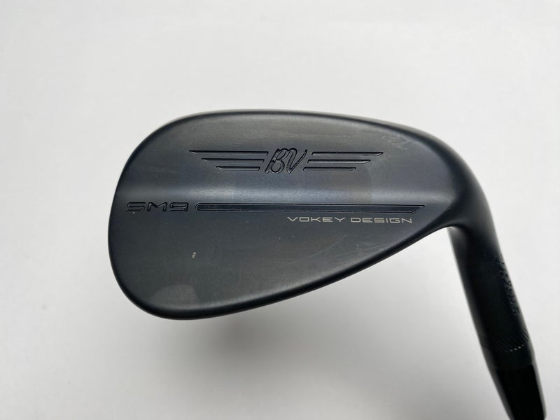 Titleist Vokey SM9 Jet Black Gap Wedge GW 50* 8 F-Grind WedgeWorks