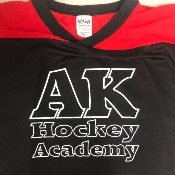 AK Hockey Academy XL black jersey #10