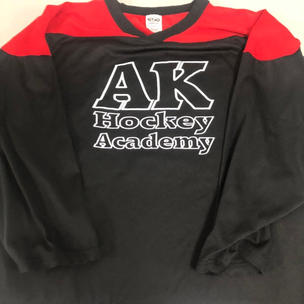 AK Hockey Academy XL black jersey #10