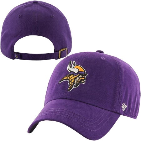 Minnesota Vikings 47 Brand NFL Purple Cleanup Adjustable Hat Cap