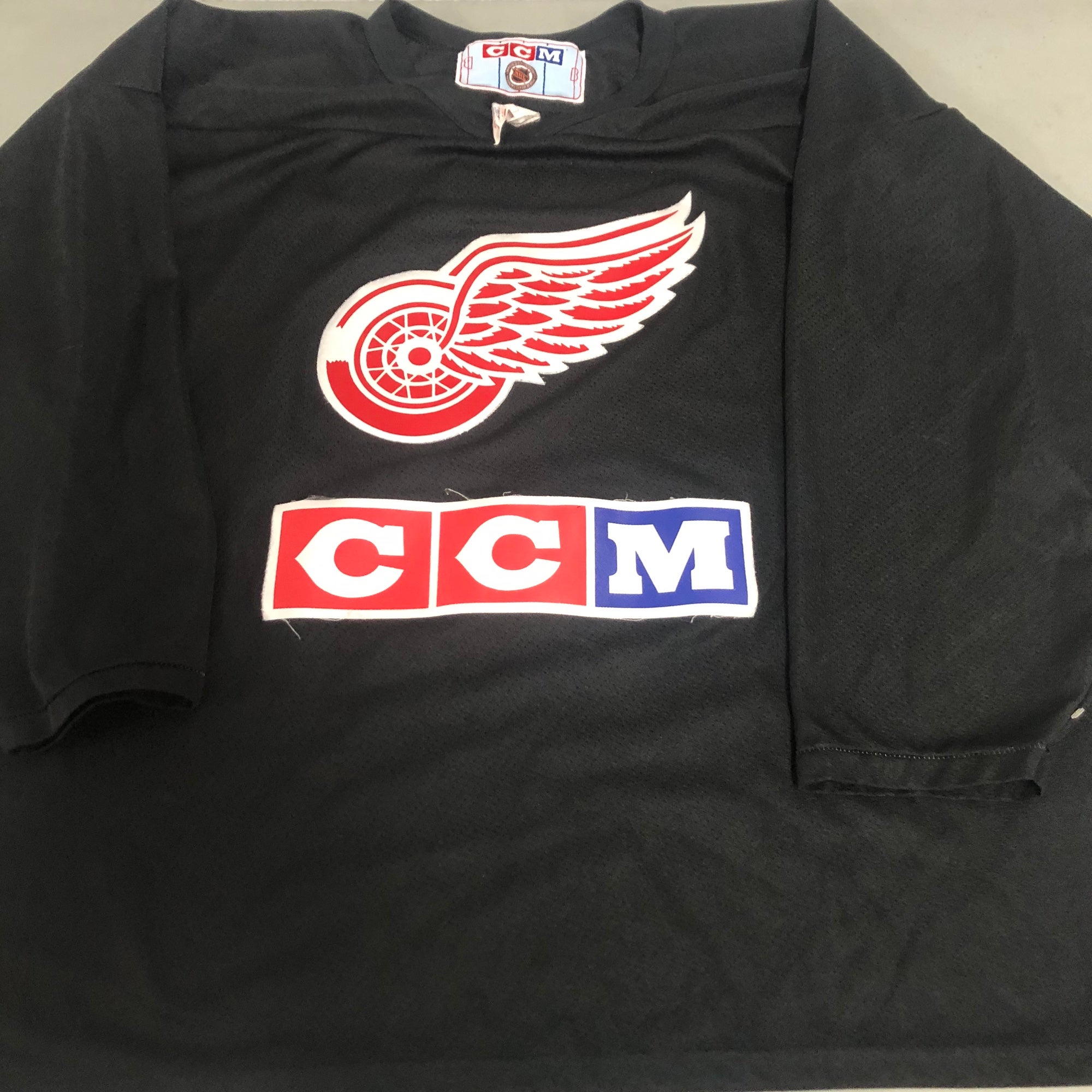 Detroit Red Wings Camo Practice Jersey - Vintage Detroit Collection