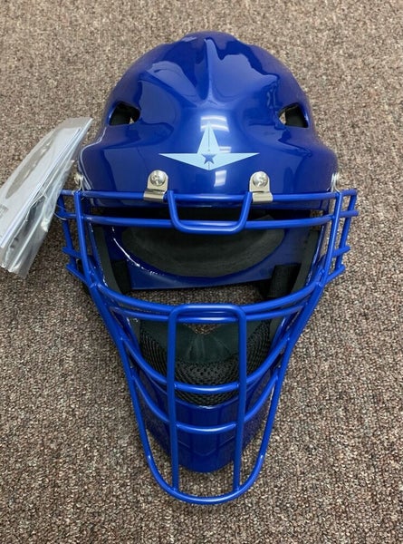 All Star System 7 Axis Youth 10-12 Catchers Gear Set - Royal Blue Grey |  SidelineSwap