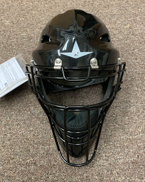 All-Star Youth League Series Catcher's Helmet, Black