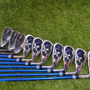 CUSTOM TALL Callaway X18R 4-PW*52,*56,*60 Iron Set RH 37" Graphite NEW CPX Grip