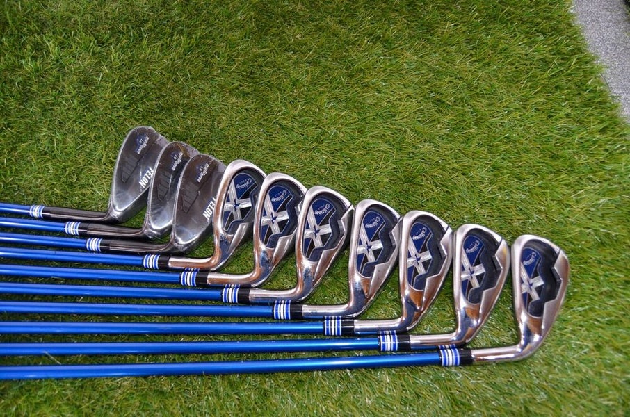 CUSTOM TALL Callaway X18R 4-PW*52,*56,*60 Iron Set RH 37" Graphite NEW CPX Grip