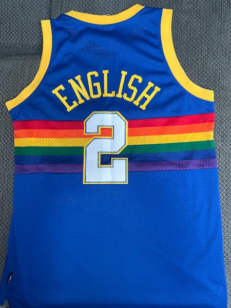 Reebok Hardwood Classic Alex English Denver Nuggets Basketball