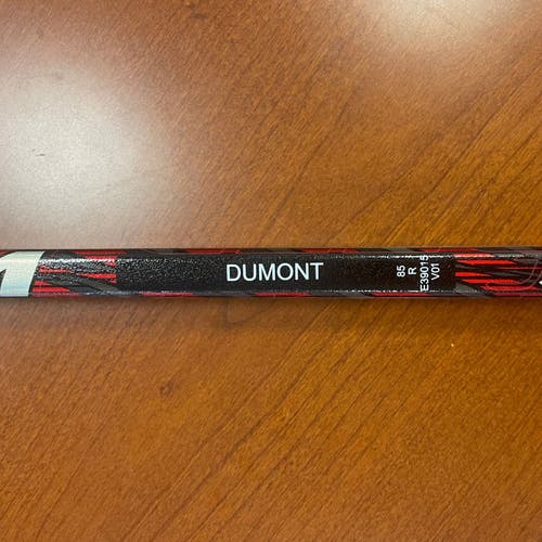 #40 Gabriel Dumont New CCM Right Handed JetSpeed FT5 Pro Hockey Stick Pro Stock