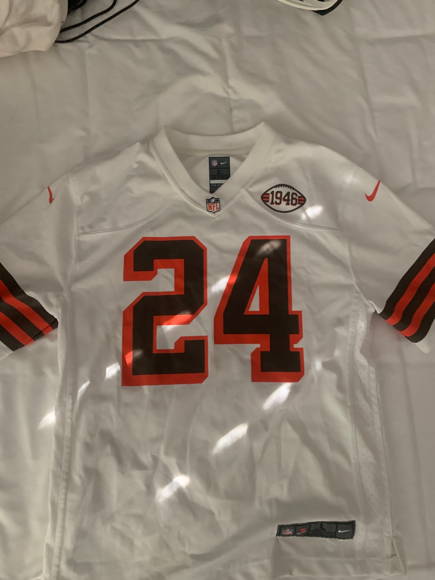 Nick Chubb Cleveland Browns Retro NFL Jersey Youth XL/L