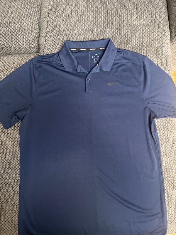 Blue Used Men's Nike Dri-Fit Shirt