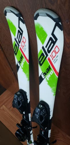 100cm Jr./Kids Skis ELAN EXAR PRO with Jr. ELAN ESP 4.5 Adjustable Bindings *USED* CLEAN