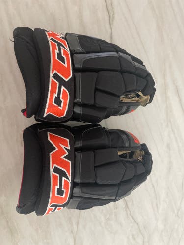 Anaheim Ducks Pro Stock CCM Pro Gloves