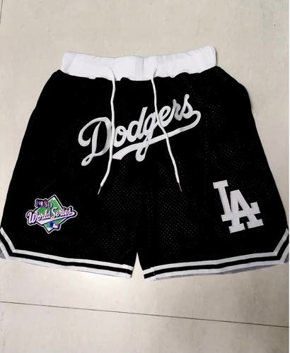 Los Angeles Dodgers black shorts Brand new Wz Tags (Sizes available)