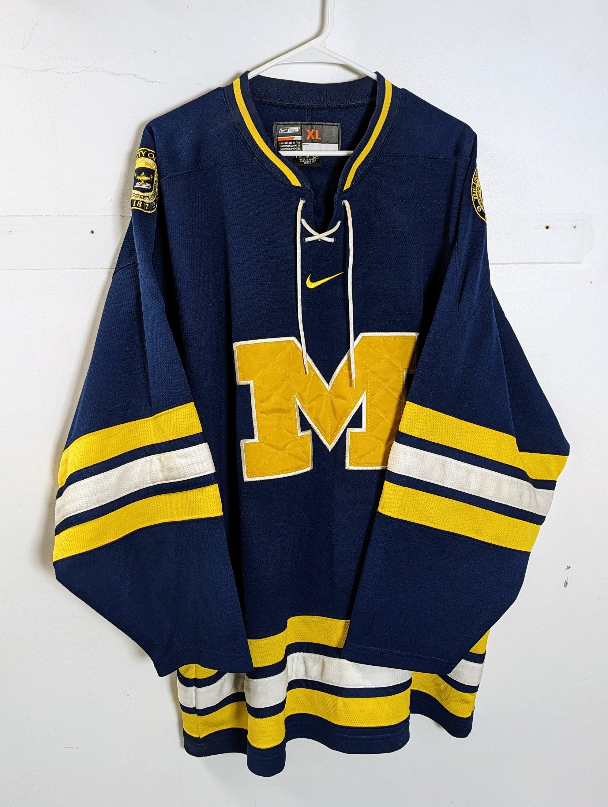 University of Michigan Hockey Jersey.