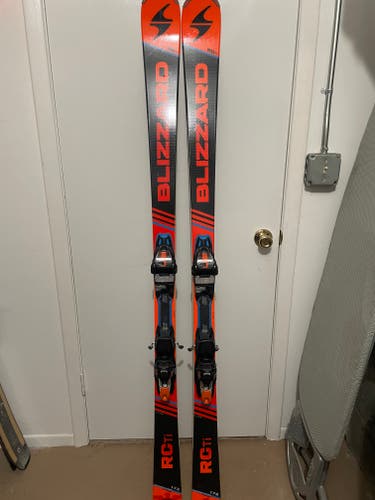 Used 2015 Blizzard  All Mountain RC Ti. Skis With Bindings Max Din 12