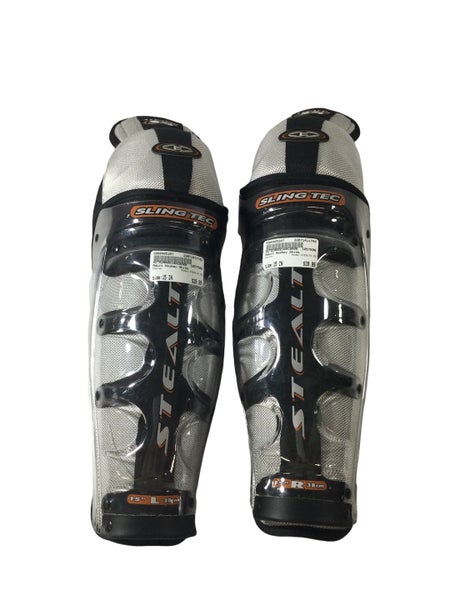 Easton Stealth 75S EQ 20 Hockey Shin Guards 14-inch Mismatch NWT YGI SH63