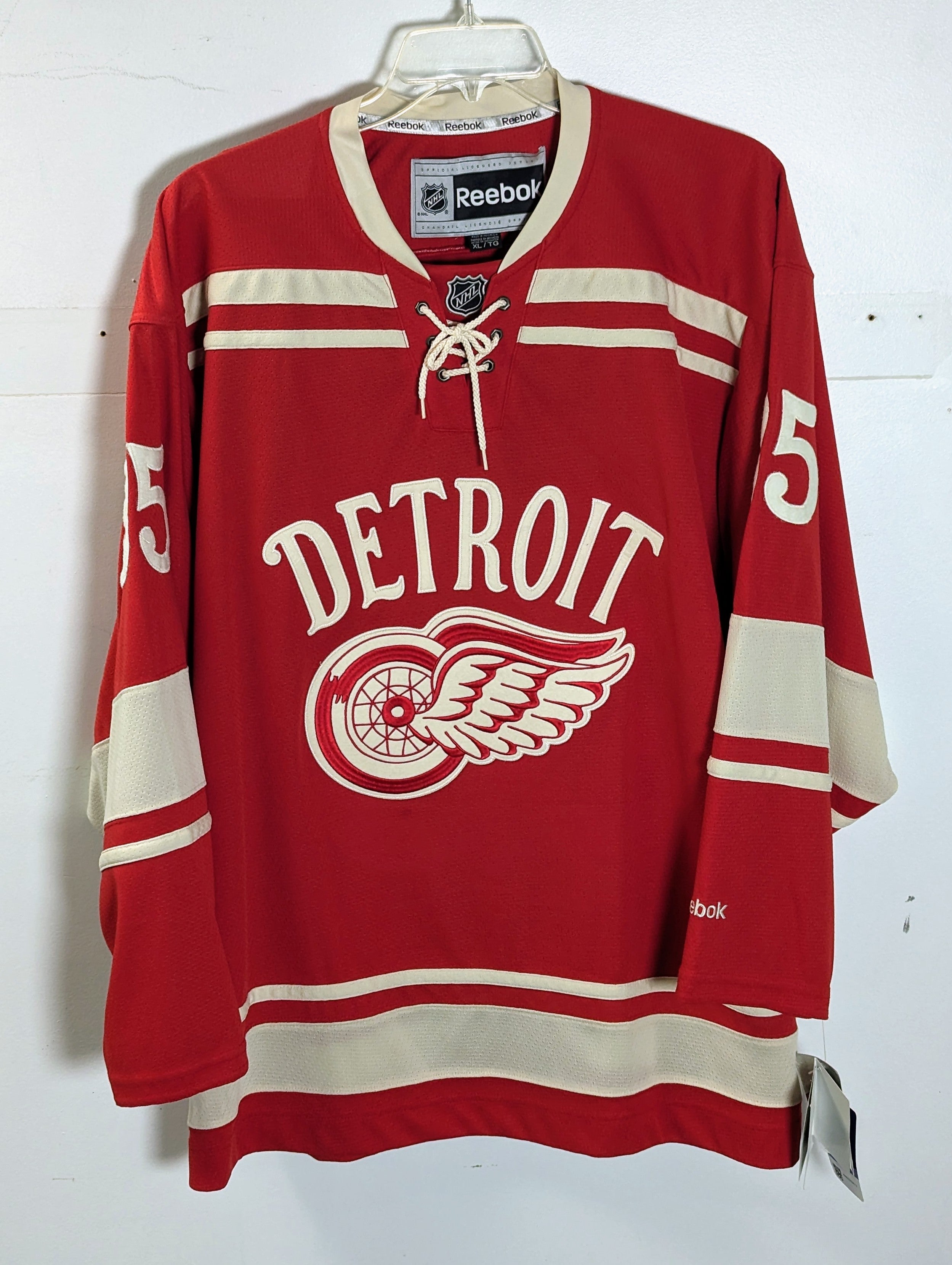Reebok 2014 Winter Classic Detroit Red Wings Jimmy Howard Premier Jersey -  Mens