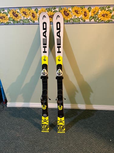 HEAD 2020 SL Youth Racing With Bindings Max Din 10 World Cup Rebels i.SG RD Skis