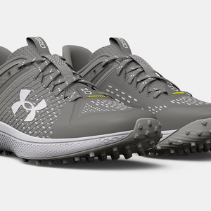 HOT Under Armour Men's UA Yard Turf Baseball Shoes 3025593-102 Baseball Grey
