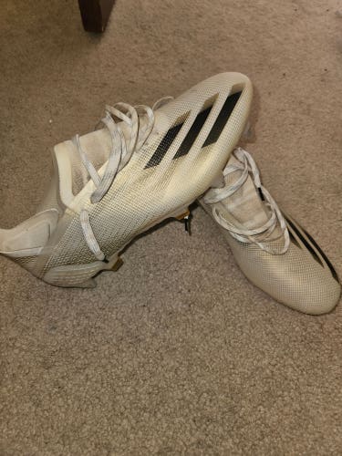White 8.5 Adidas X Ghosted.1 Cleats