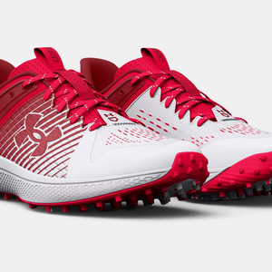 HOT Under Armour Men's UA Yard Turf Baseball Shoes 3025593-601 Red