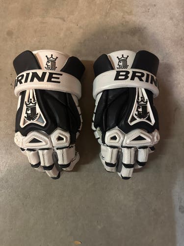 Used Brine King V Lacrosse Gloves Extra Large