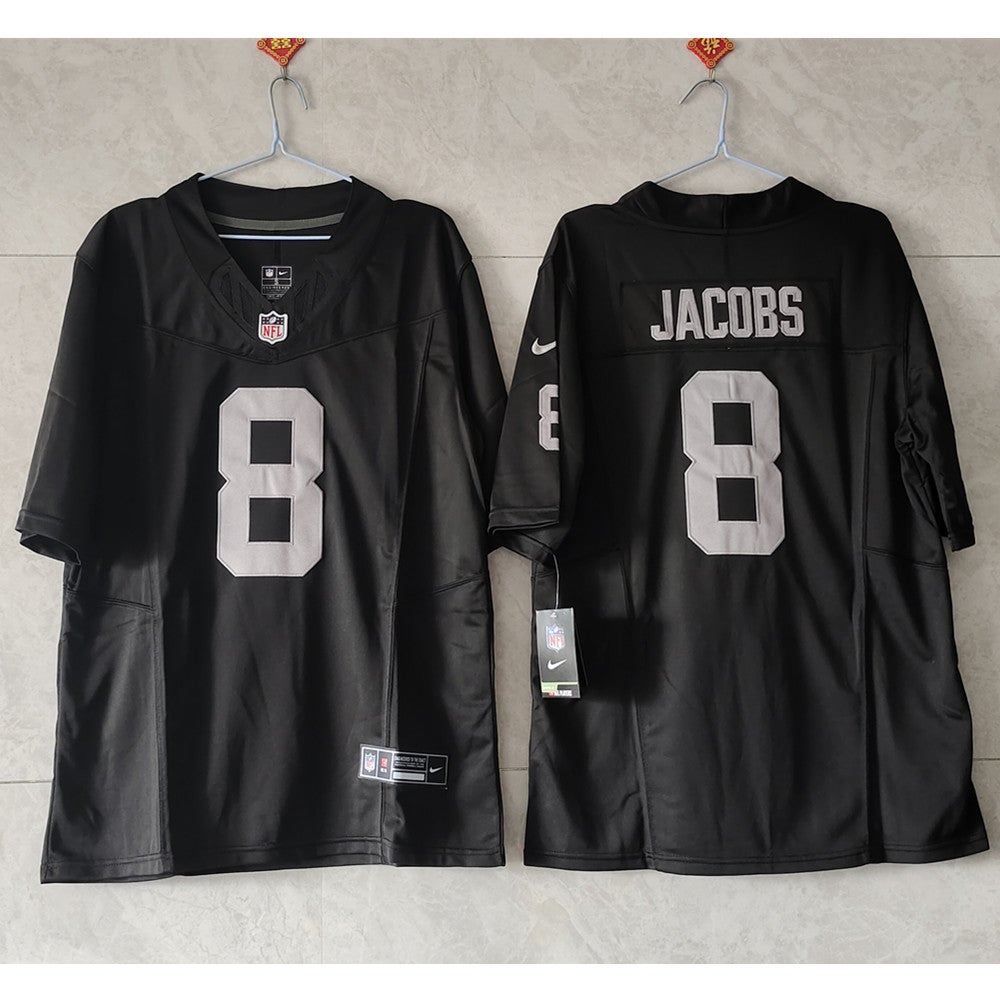 NFL Las Vegas Raiders Game (Josh Jacobs) Men's Game Football Jersey