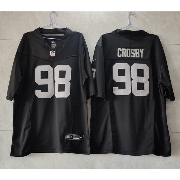 Nike Las Vegas Raiders Men's Game Jersey - Maxx Crosby - Black