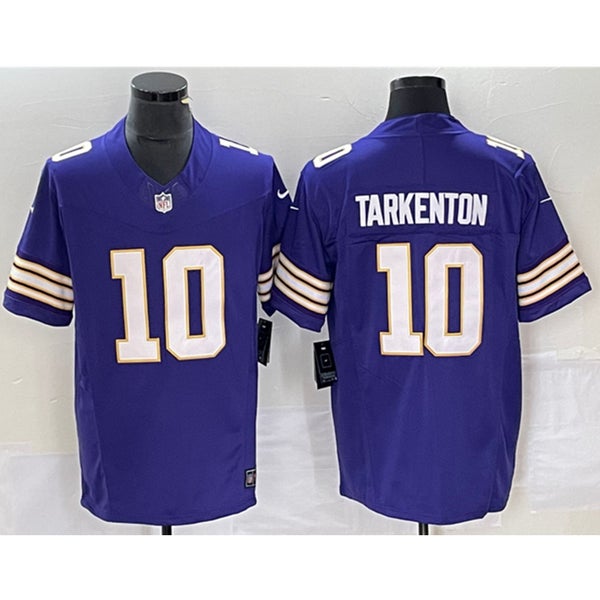 Youth Fran Tarkenton Jersey Minnesota Vikings Mitchell & Ness Purple Throwback, Yth XL / Purple