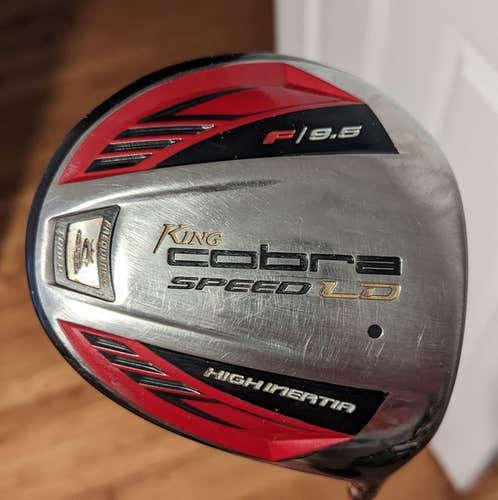 Men's Used Cobra Right Handed Speed LD F Driver Stiff Flex 9.5 Loft
