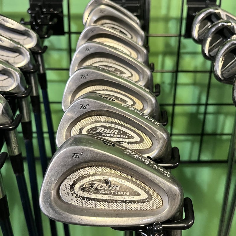 Used Orlimar Black Ice Pro 5ipw Regular Flex Steel Shaft Iron Sets