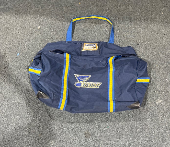 Used St.Louis Blues Pro Stock Gerry Cosby Player Bag