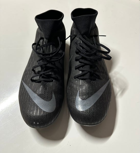 Black Men's Molded Cleats Nike Mercurial Superfly 6 Elite FG Cleats