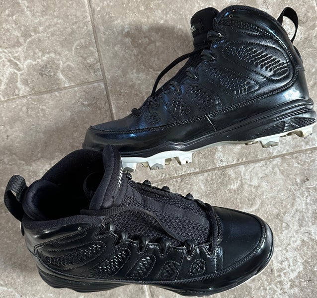 Jordan 9 Retro Metal Cleat Re2pect Black