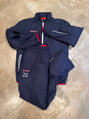 CCM Hockey Track Suit Size Medium