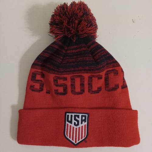 USA Soccer Beanie Knit Hat